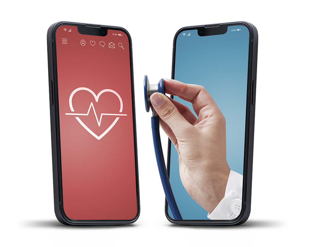 Tulane Heartbeat EKG on phone